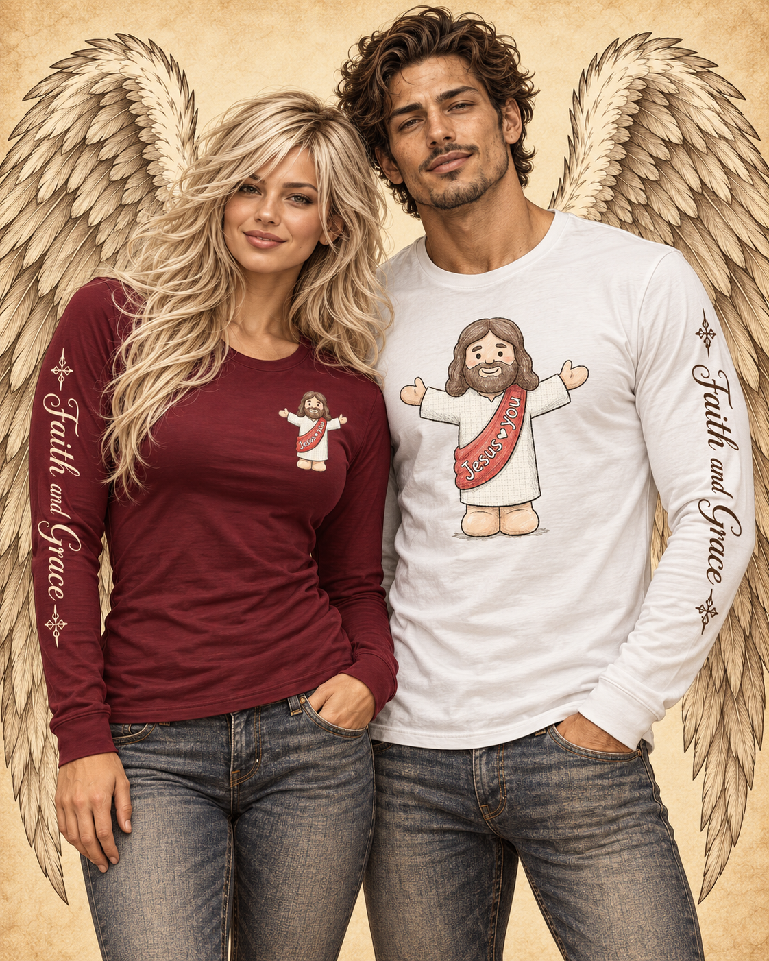 Jesus Loves You — Long sleeve tee