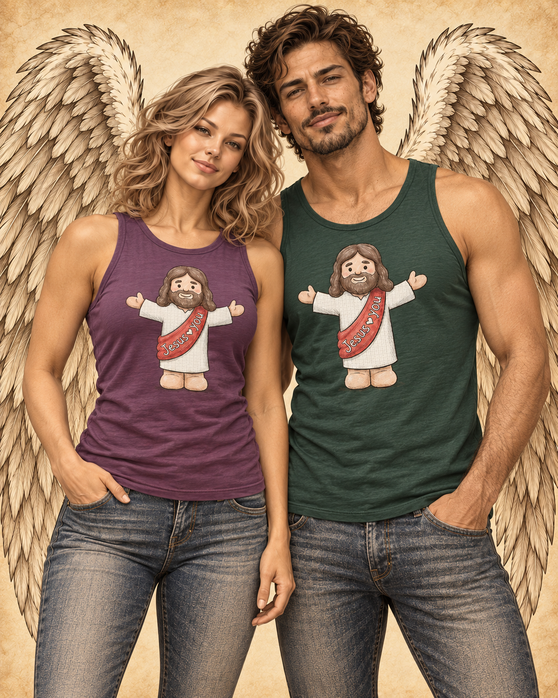 Jesus Loves You — Tank top